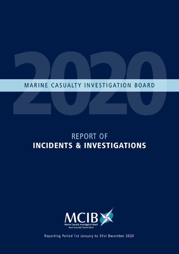 MCIB 2020 Incidents and Investigations Report