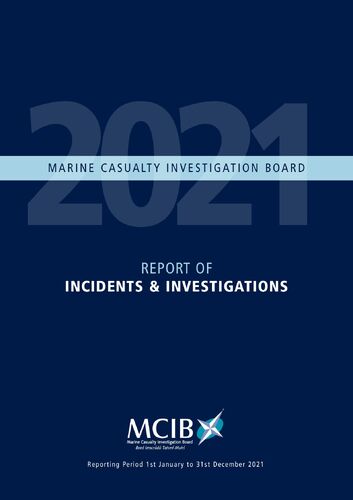 MCIB 2021 Incidents and Investigations Report